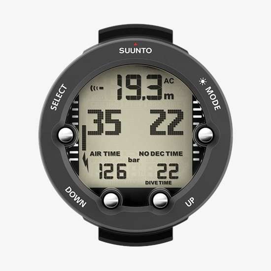 Suunto SUUNTO VYPER NOVO Graphite  USB cable, Bungee and rubber boot sold separately