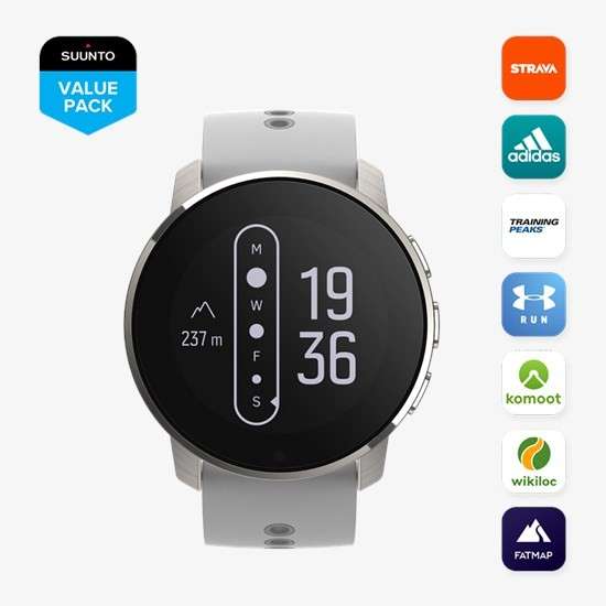 Suunto SUUNTO 9 PEAK BIRCH WHITE TITANIUM