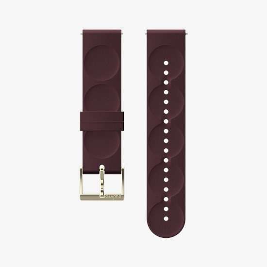Suunto SUUNTO 20MM URBAN 1 SILICON STRAP BURGUNDY GOLD S