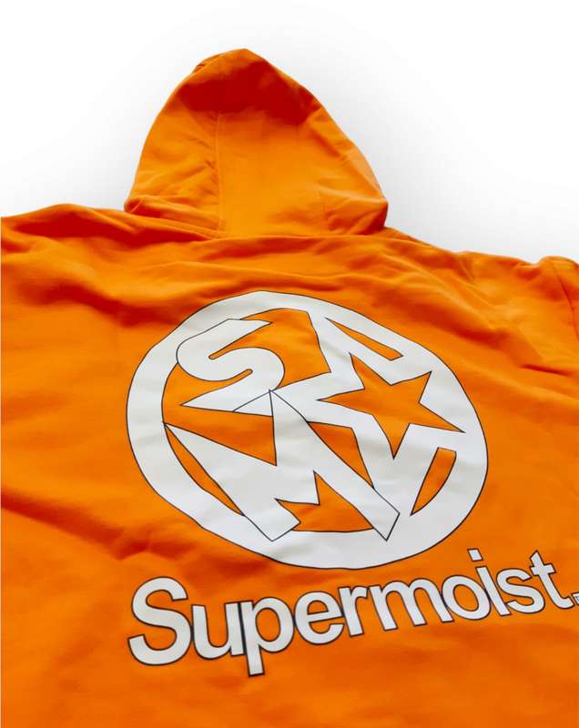 Supermoist Supermoist Mens Hooded Sweater - 2XL