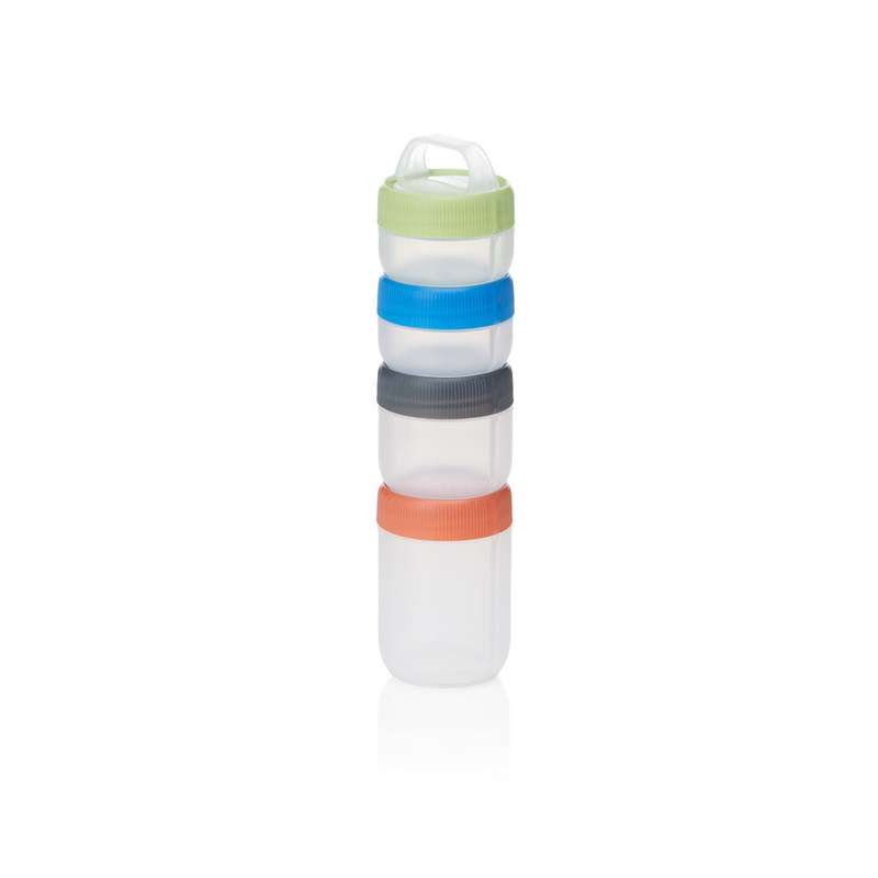 Human Gear Humangear StaxSmall, Starter 4-packClear/Spectrum