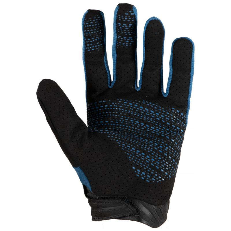 First Ascent Traverse Cycling Glove Black - S | Blue Depth/Lumo Yellow