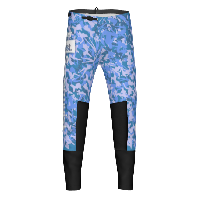 Supermoist Supermoist Purple Stripper Camo Riding Pants - 34