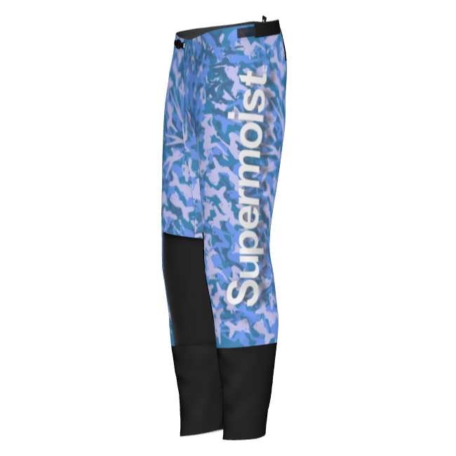 Supermoist Supermoist Purple Stripper Camo Riding Pants - 34