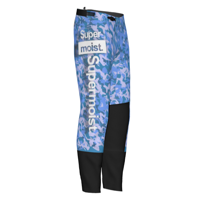 Supermoist Supermoist Purple Stripper Camo Riding Pants - 34