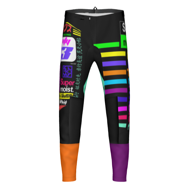 Supermoist 2023 Riding Pants  "Exit" Range in Psycho - L