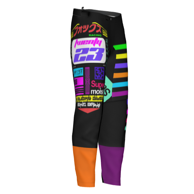 Supermoist 2023 Riding Pants  "Exit" Range in Psycho - L