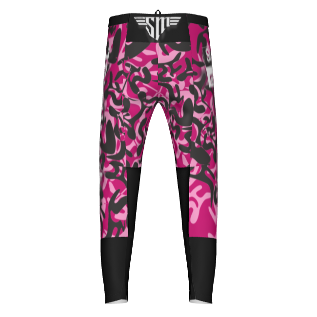 Supermoist Supermoist Pink Camo Riding Pants - Special Size