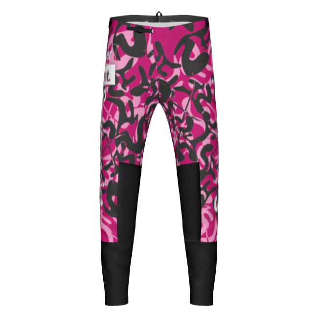 Supermoist Supermoist Pink Camo Riding Pants - Special Size