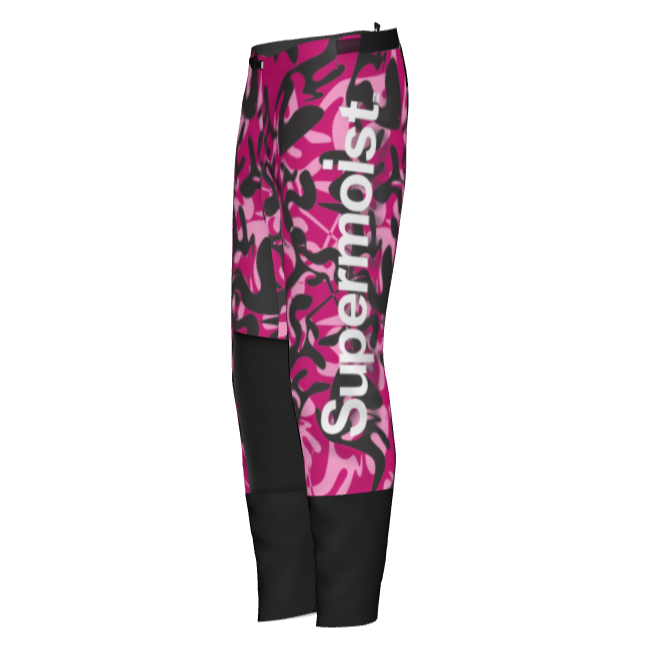 Supermoist Supermoist Pink Camo Riding Pants - Special Size
