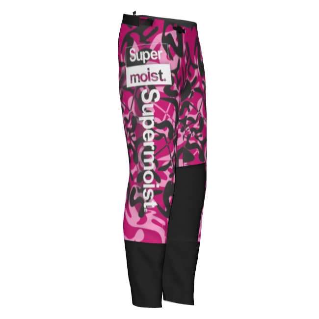 Supermoist Supermoist Pink Camo Riding Pants - Special Size