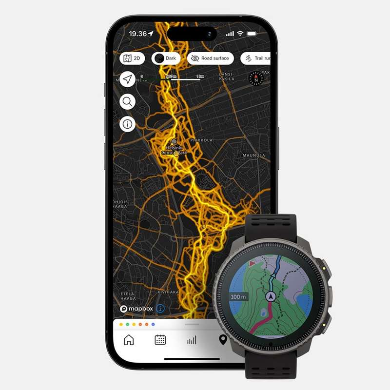 Suunto SUUNTO VERTICAL TITANIUM SOLAR BLACK
