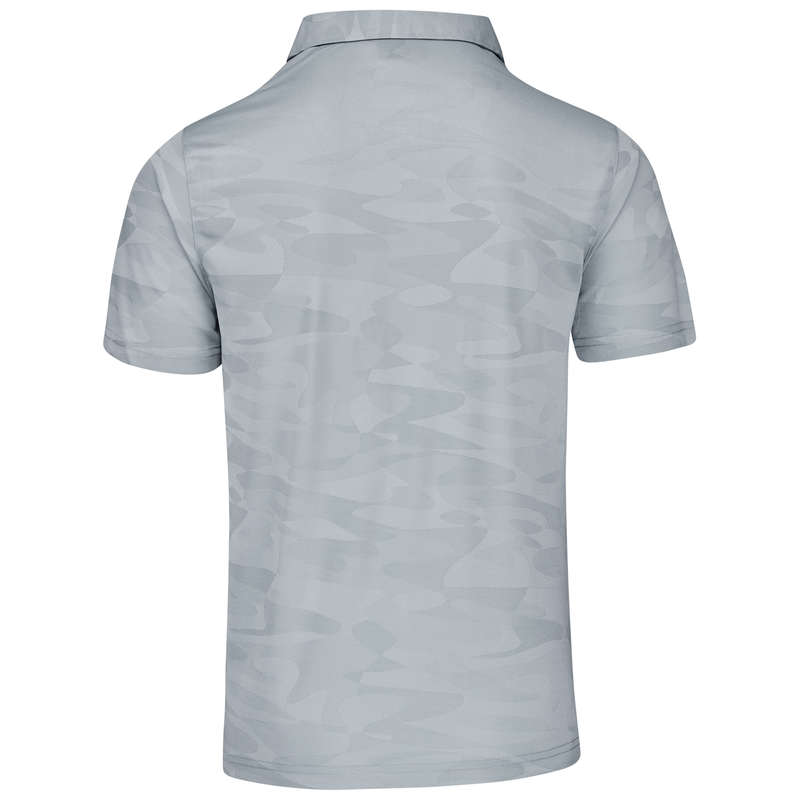 Supermoist Mens Volition Golf Shirt Grey - XL