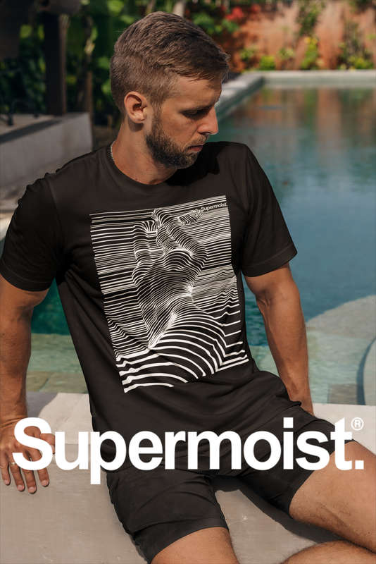Supermoist Nude Hot Girl T-Shirt - L