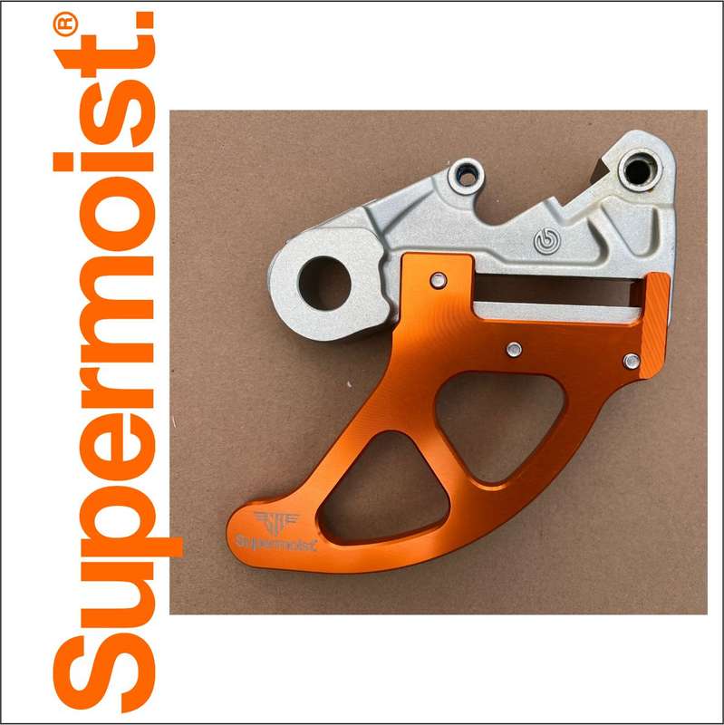 Supermoist Back Brake Disc Guard for KTM, Husqvarna And Gas Gas - Orange