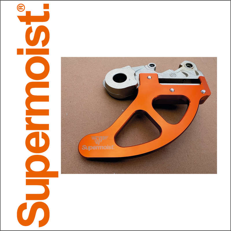 Supermoist Back Brake Disc Guard for KTM, Husqvarna And Gas Gas - Orange