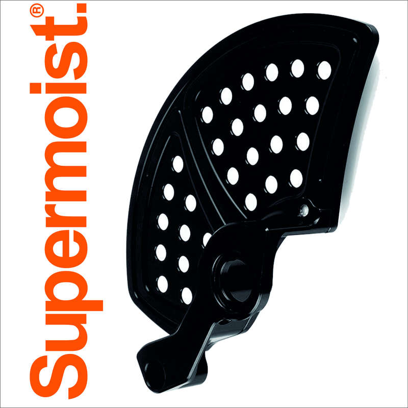 Supermoist Front Brake Disc Guard for KTM, Husqvarna And Gas Gas - Black