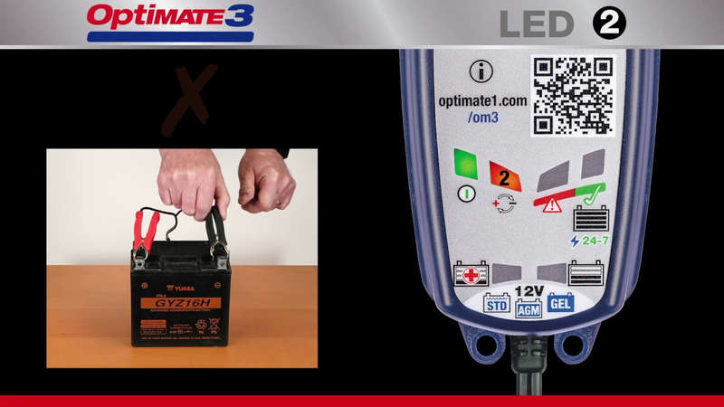 Optimate OPTIMATE 3 12V 0.8A - 7 STEP