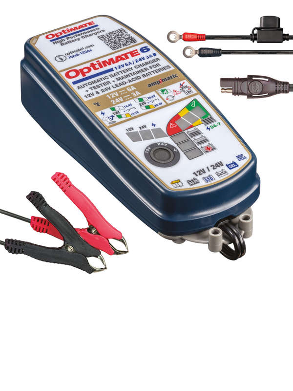 Optimate OPTIMATE 6 12/24 - 12V6A/24V3A - 8 ST