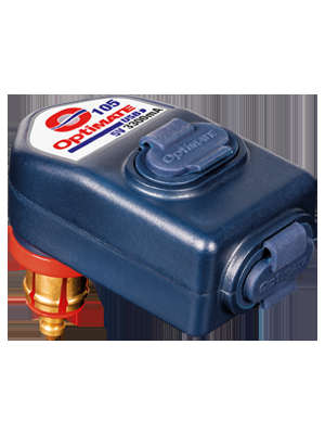 Optimate 2 X WEATHERPROOF USB OUTPUTS = TOTAL 3300MA 5V. INPUT 12.3 - 16V 90 DEGREE FITTING