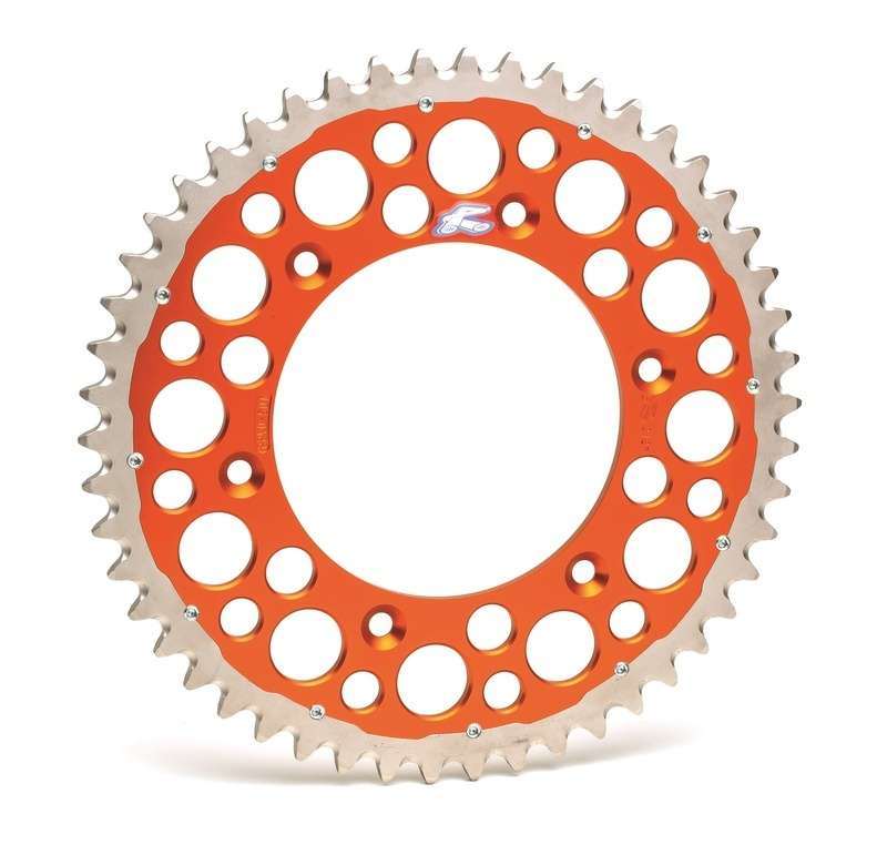 Renthal Sprocket KTM 125-450 50Teeth TWINRING Orange