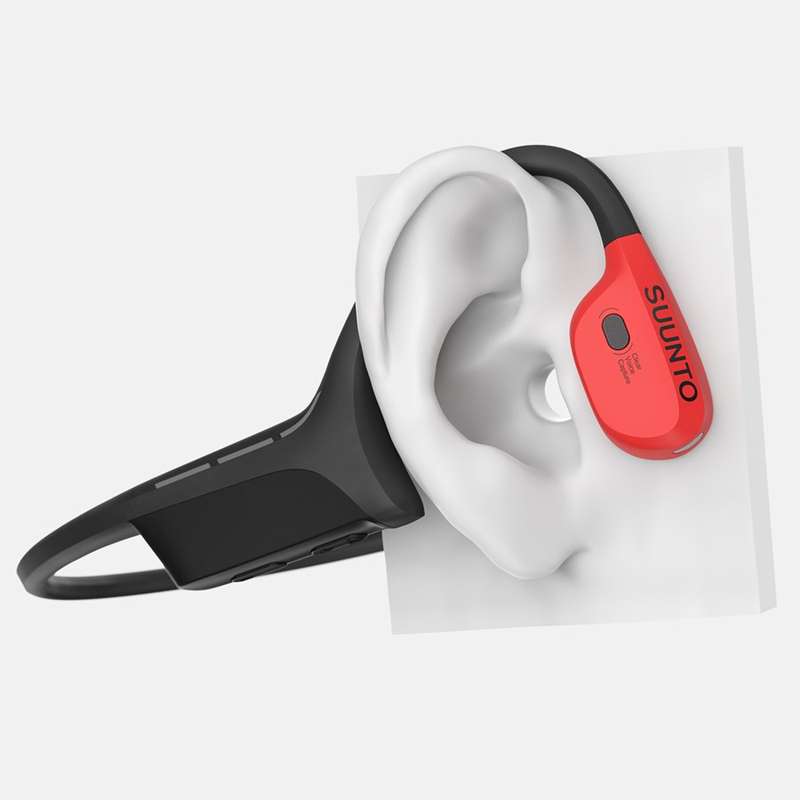 Suunto WING open-ear headphones - Lava Red