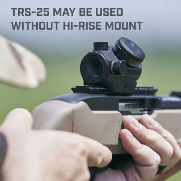Bushnell TRS-25 3 MOA DOT HI-RISE MOUNT