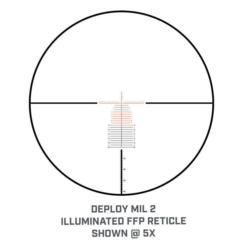 Bushnell 5-30x56 Match Pro ED Illum. Black Matte Riflescope