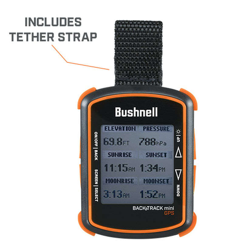 Bushnell BackTrack Mini GPS Black Trip Navig, Way Point Fin
