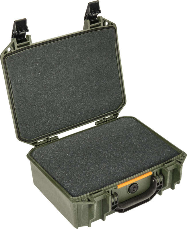 Pelican V200C MEDIUM CASE WL/WF OD GREEN