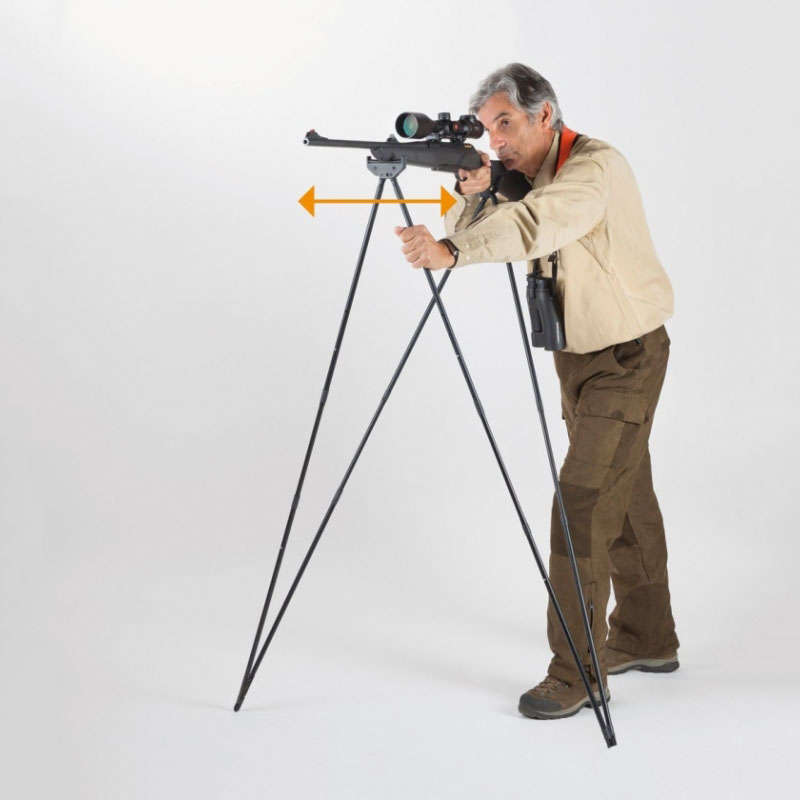 Stable Sticks 837B BUSH ESSENTIAL BLACK STANDING SHOOTING