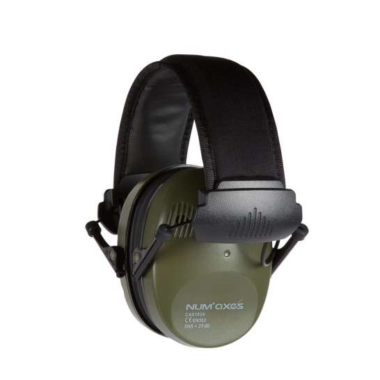 Num'Axes NUM'AXES ACOUSTIC ELECTRONIC EARMUFF KHAKI CAS1034