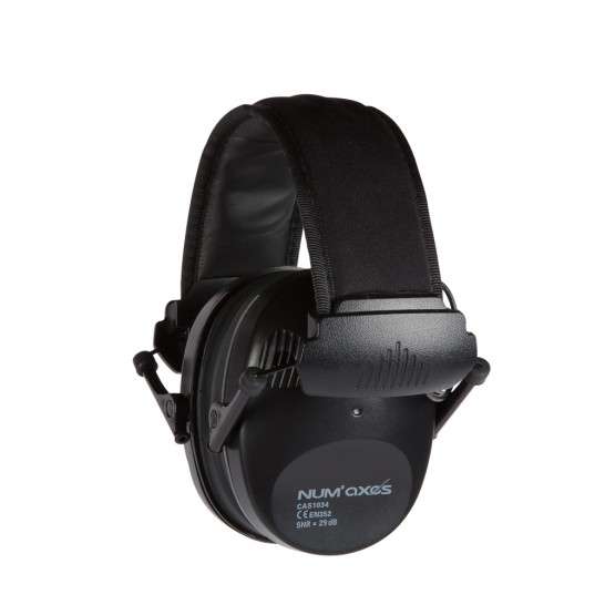 Num'Axes NUMAXES PASSIVE EARMUFF CAS1047-BLACK