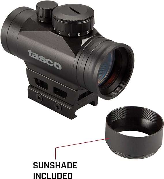 Tasco TASCO 1X30 BLK 3 MOA HI/LO MOUNT