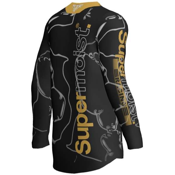 Supermoist Supermoist Slate "Black Gold" Riding Shirt - 4XL | Airtech 2 | Regular