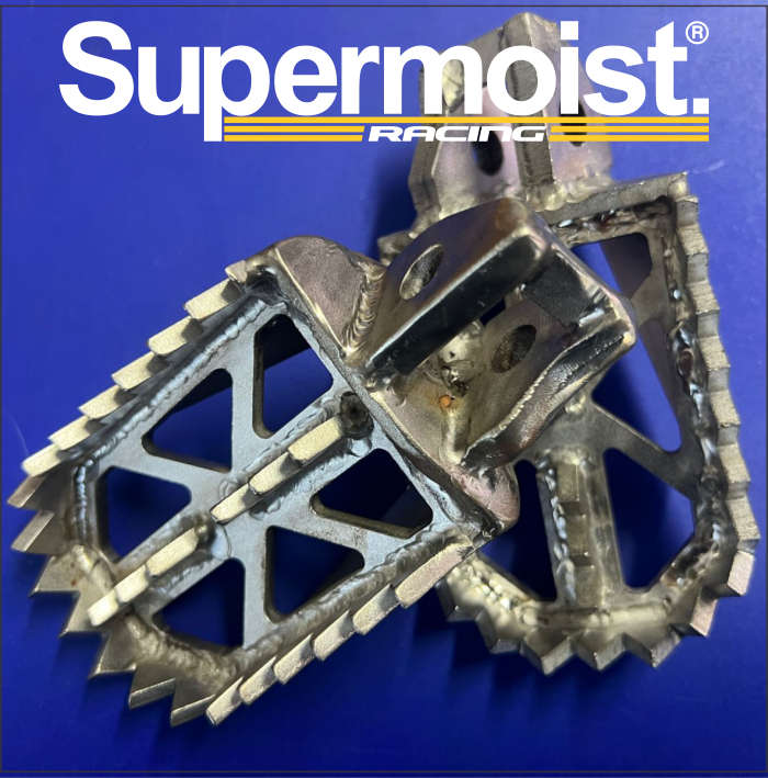 Supermoist Supermoist Stainless Steel Extra Wide Extra Grip Foot Pegs For KTM - Husqvarna and Gas...