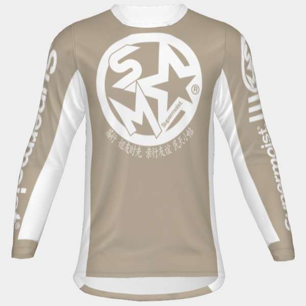 Supermoist Supermoist "Great White Bronze" Riding Shirt - XS | Airtech 2 | Regular