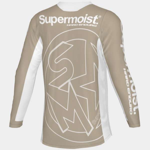Supermoist Supermoist "Great White Bronze" Riding Shirt - XS | Airtech 2 | Regular