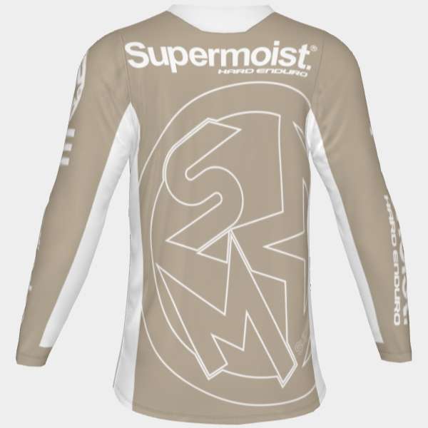 Supermoist Supermoist "Great White Bronze" Riding Shirt - XS | Airtech 2 | Regular