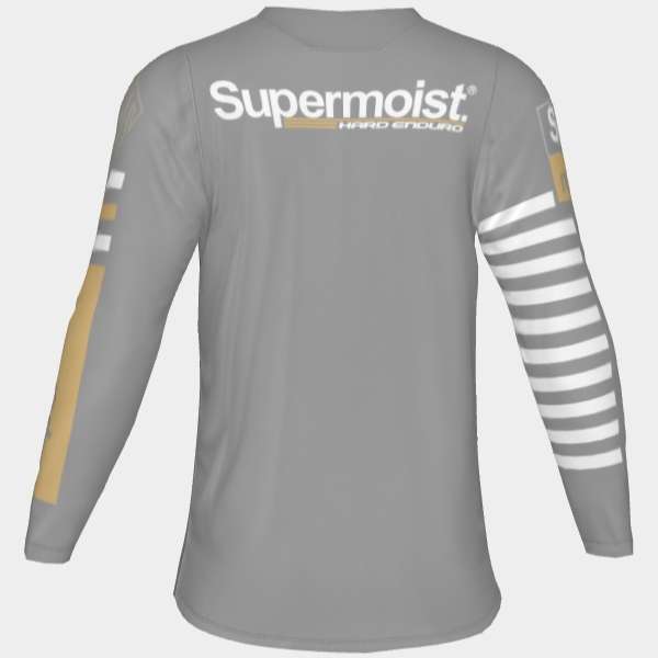 Supermoist Supermoist "FAST Silver" Riding Shirt - XS | Airtech 2 | Slim