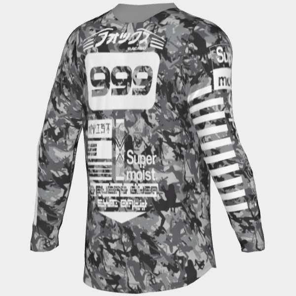 Supermoist Supermoist "FAST" STRIPPER CAMO Riding Shirt - 3-4 | Airtech 2 | Regular
