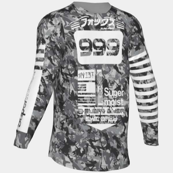 Supermoist Supermoist "FAST" STRIPPER CAMO Riding Shirt - 3-4 | Airtech 2 | Regular