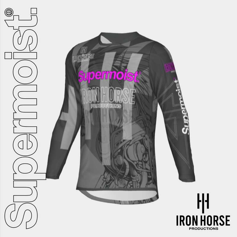 Supermoist Iron Horse Pink Riding Shirt - Airtech 2 | Regular | L