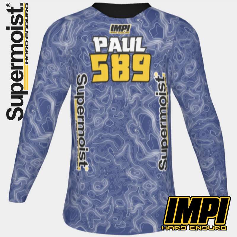 Supermoist IMPI Blue Riding Shirt - Summer | Regular | 11-12