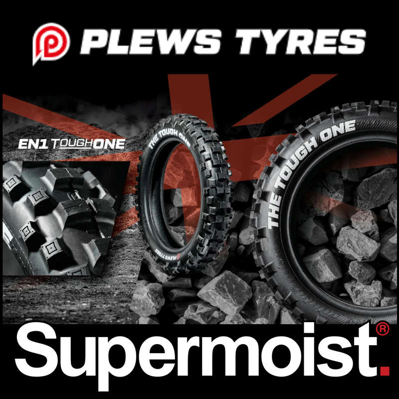 Plews Tyres Plews EXTREME EN1 TOUGH ONE Spec B 15mm REAR TYRE 140/80-18