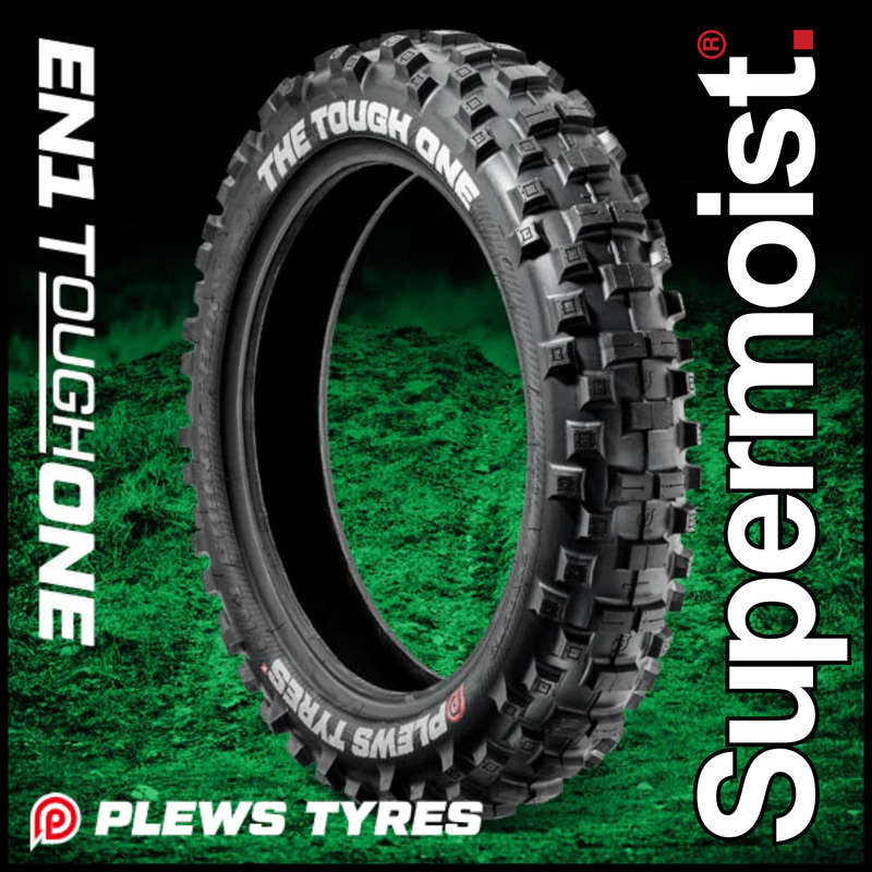 Plews Tyres Plews EXTREME EN1 TOUGH ONE Spec B 15mm REAR TYRE 140/80-18