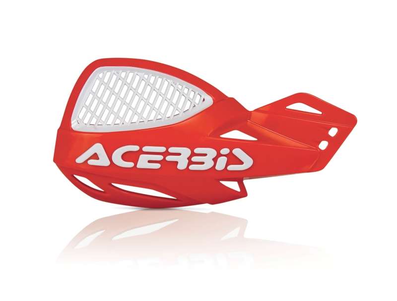 Acerbis MX UNIKO VENTED HANDGUARDS - Orange/White