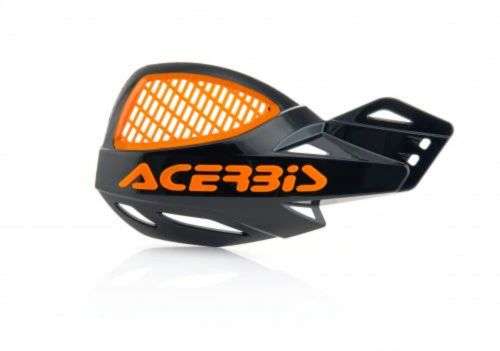 Acerbis MX UNIKO VENTED HANDGUARDS - Orange/White