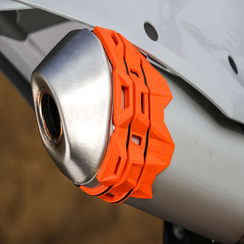 Acerbis Exhaust Silencer Protector - Orange