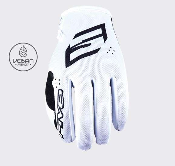 Five Gloves FIVE MFX4 Offroad Motocross Gloves - White and Black - L